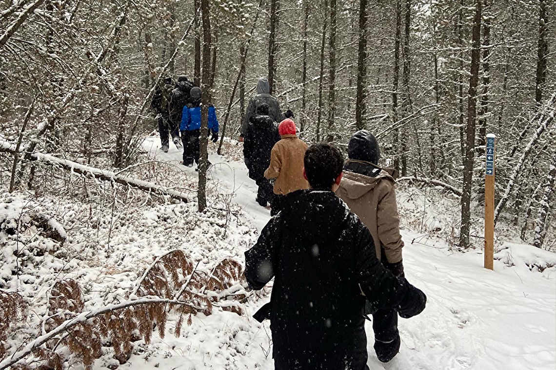Winter hike